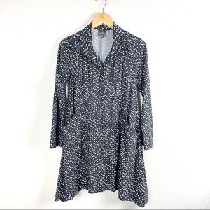 Spirit House Dress Womens Small Polka Dot Lagenlook
